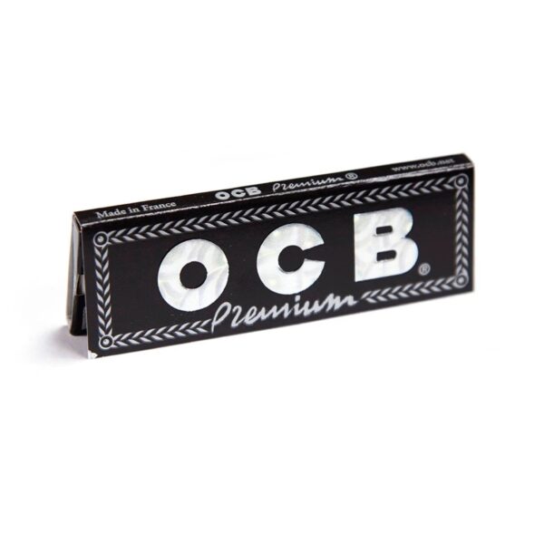 Ocb Premium Black 1 1/4 Rolling Paper — BC Cannabis Home