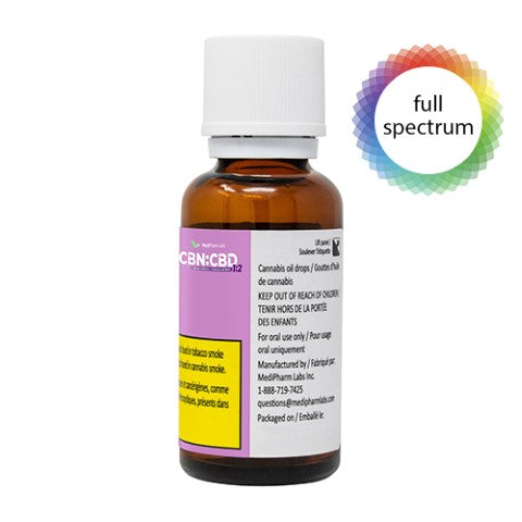 Cbn:Cbd 1:2 Relax Formula — BC Cannabis Home