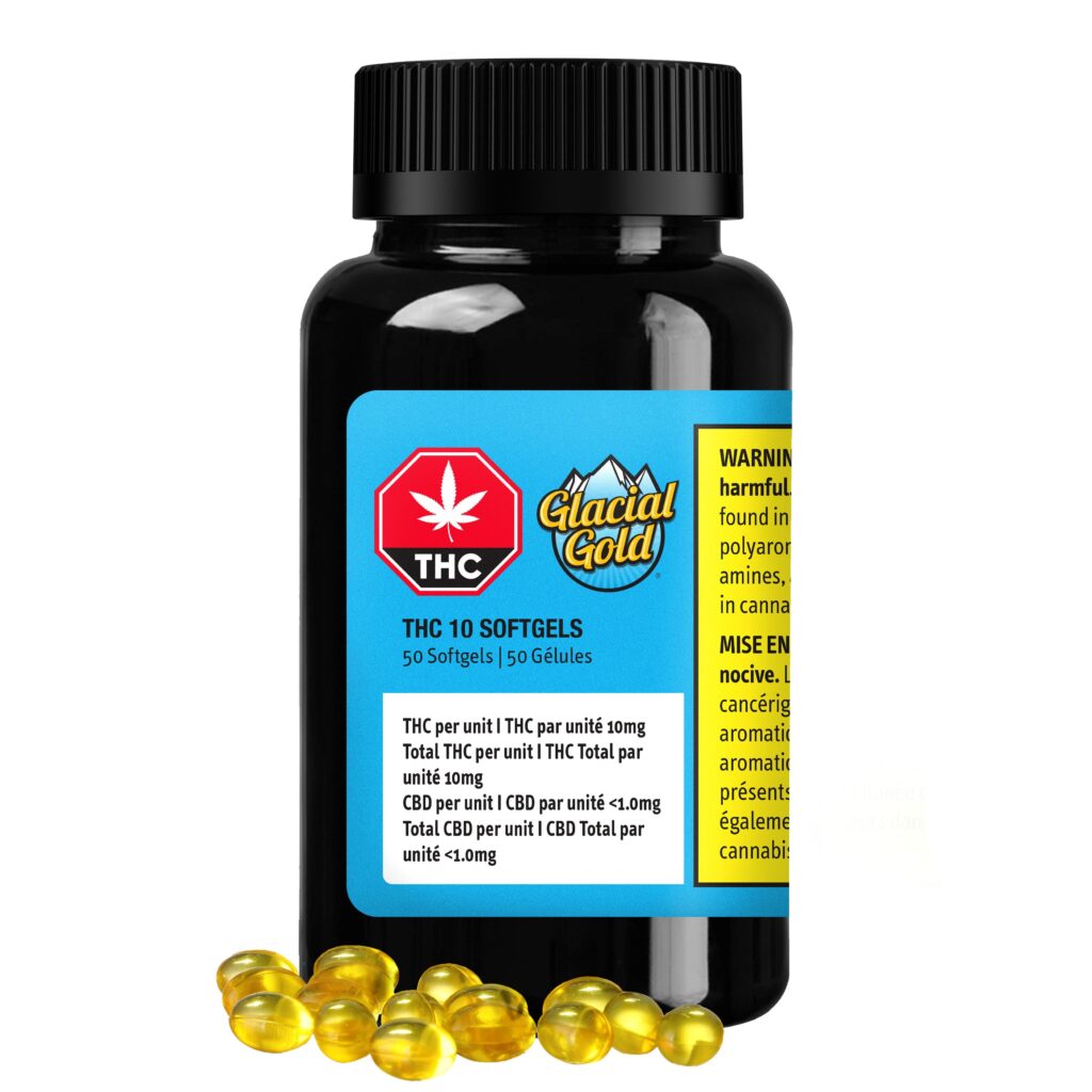 Thc 10 Softgels — BC Cannabis Home