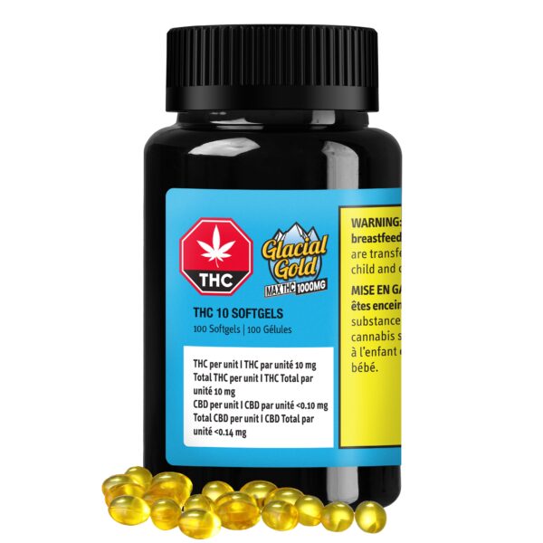 Thc 10 Softgels — BC Cannabis Home
