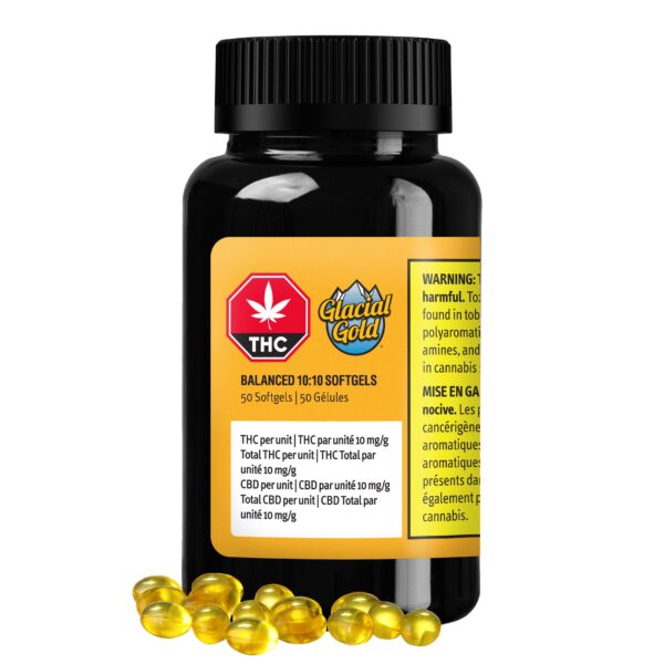 Balanced 10:10 Softgels — BC Cannabis Home