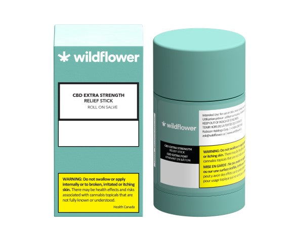 Wildflower Cbd Extra Strength Relief Stick — BC Cannabis Home