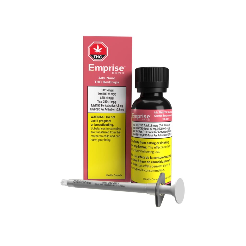Adv. Nano Thc Bevdrops — BC Cannabis Home