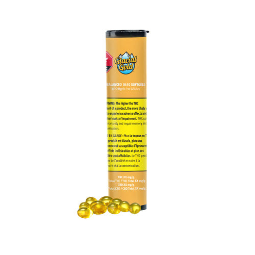 Balanced 10:10 Softgels — BC Cannabis Home