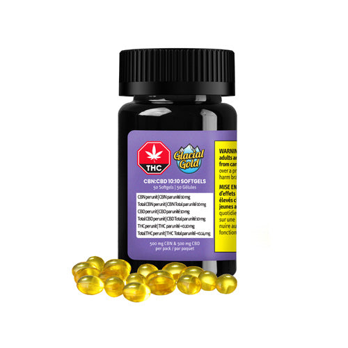 Cbn:Cbd 10:10 50-Pack Softgels — BC Cannabis Home
