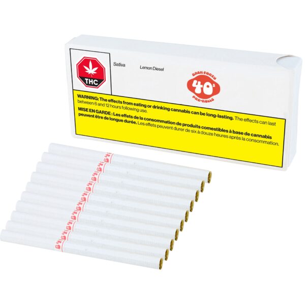 Lemon Diesel Pre-Rolls — BC Cannabis Home