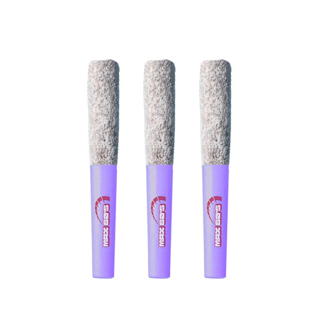 Max 60'S Frosted Grape Triple Infused Pre-Rolls — BC Cannabis Home