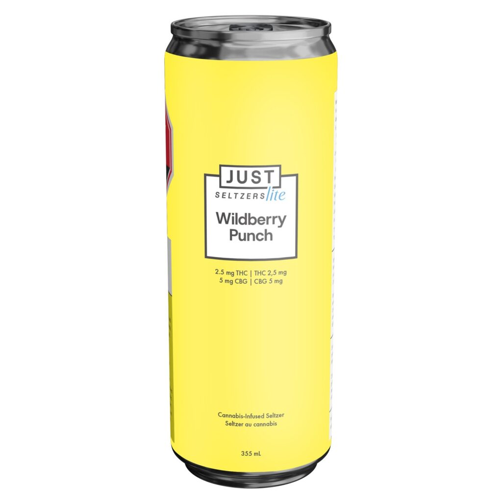 Wildberry Punch 2.5 Thc + 5 Cbg Seltzer — BC Cannabis Home