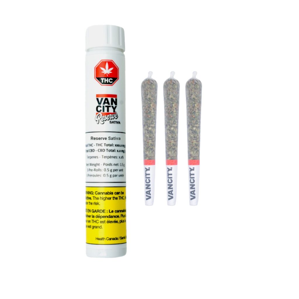 Reserve Sativa Pre-Rolls — BC Cannabis Home