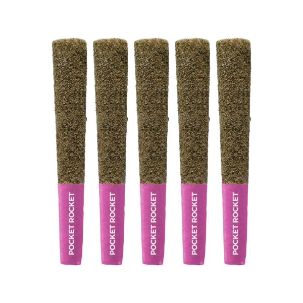 Pocket Rockets Redline Infused Pre-Rolls — BC Cannabis Home