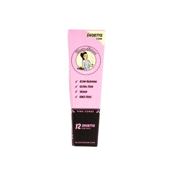 Blazy Susan Pink 53Mm Shortys Pre-Rolled Cones — BC Cannabis Home